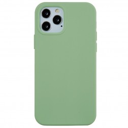 „Shell“ cieta silikona (TPU) apvalks - gaiši zaļš (iPhone 13 Pro Max)