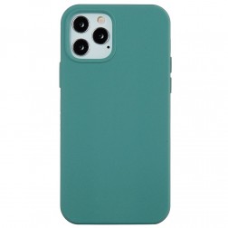 „Shell“ cieta silikona (TPU) apvalks - tumši zaļš (iPhone 13 Pro Max)