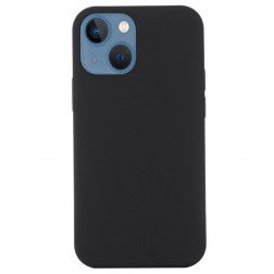 „Shell“ MagSafe cieta silikona (TPU) apvalks - melns (iPhone 13 Mini)