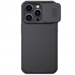 „Nillkin“ CamShield Pro apvalks - melns (iPhone 14 Pro Max)