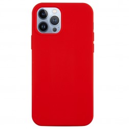 „Shell“ cieta silikona (TPU) apvalks - sarkans (iPhone 14 Pro Max)