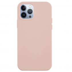 „Shell“ cieta silikona (TPU) apvalks - gaiši rozs (iPhone 14 Pro Max)