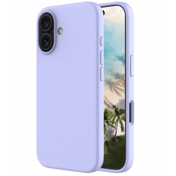 "Shell" cieta silikona (TPU) apvalks - violets (iPhone 16 Plus)