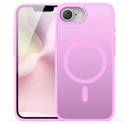 "DUX DUCIS" Yind MagSafe matēts cieta silikona (TPU) apvalks - rozs (iPhone 16e)