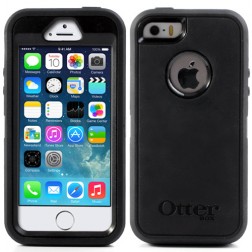 „OtterBox“ Defender apvalks - melns (iPhone 5 / 5S / SE 2016)
