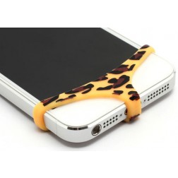 Telefona apakšbikses - dzeltena, leoparda