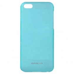 „Baseus“ plastmasas futrālis - zils+ ekrāna aizsargplēve (iPhone 5C)