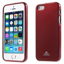 „Mercury“ Color futrālis - sarkans (iPhone 5 / 5S / SE 2016)