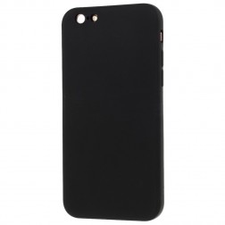 Planākais TPU apvalks - melns (iPhone 6 / 6s)