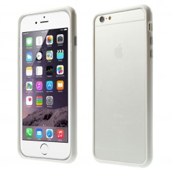 Rāmis (bamperis) - balts (iPhone 6 Plus / 6s Plus)