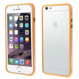 Rāmis (bamperis) - dzidrs, oranžs (iPhone 6 Plus / 6s Plus)