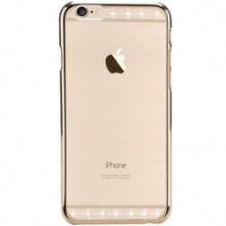 „X-Fitted“ Lace Swarovski apvalks - zelta (iPhone 6 Plus / 6S Plus)