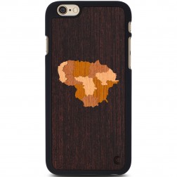 „Crafted Cover“ dabīga koka apvalks - Lietuva (iPhone 6 / 6s)
