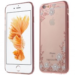Apple iPhone 6 (6s) „Kavaro“ Flowers apvalks - rozs (iPhone 6 / 6S)