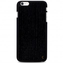 „Crafted Cover“ dabīga koka apvalks - melns (iPhone 6 Plus / 6s Plus)