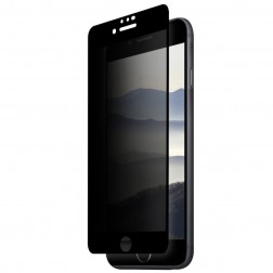 „Imak“ Tempered Glass melns ekrāna aizsargstikls 0.26 mm - privāta (iPhone 7 / 8 / SE 2020 / SE 2022)