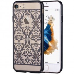„Devia“ Baroque Swarovski apvalks - melns (iPhone 7 / 8 / SE 2020 / SE 2022)