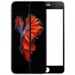 „Amorus“ Tempered Glass ekrāna aizsargstikls 0.3 mm - melns (iPhone 7 Plus / 8 Plus)