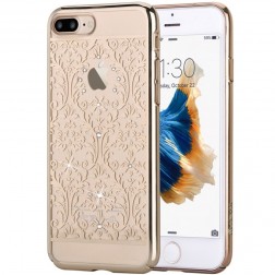 „Devia“ Baroque Swarovski apvalks - zelta (iPhone 7 Plus / 8 Plus)