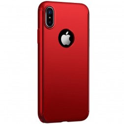 „JOYROOM“ Beetles plastmāsas apvalks - sarkans (iPhone X / Xs)