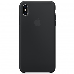 Oficiāls „Apple“ Silicone Case apvalks - melns (iPhone Xs Max)