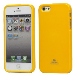„Mercury“ Color futrālis - dzeltens (iPhone 5 / 5S / SE 2016)