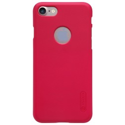 „Nillkin“ Frosted Shield futrālis - sarkans + ekrāna aizsargplēve (iPhone 7 / 8)