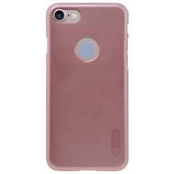 „Nillkin“ Frosted Shield futrālis - rozs + ekrāna aizsargplēve (iPhone 7 / 8 / SE 2020 / SE 2022)
