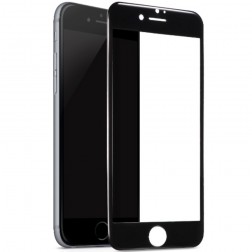 „Mocolo“ Tempered Glass ekrāna aizsargstikls 0.18 mm - melns (iPhone 7 Plus / 8 Plus)