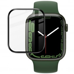 „Imak“ Tempered Glass ekrāna aizsargstikls 0.3 mm - melns (Apple Watch 9 / 8 / 7)