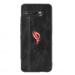 „Deluxe Leather“ ādas apvalks - melns (Rog Phone 3)