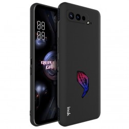 „Imak“ cieta silikona (TPU) apvalks - melns (Rog Phone 5)