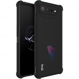 „Imak“ pastiprinātas aizsardzības cieta silikona (TPU) apvalks - melns (Rog Phone 7)