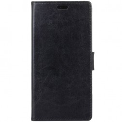 Atvēramais maciņš, grāmata - melns (Zenfone 5 2018)