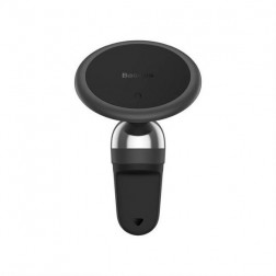 „Baseus“ C01 Magnetic (360°) automašīnas telefona turētājs (restēm) - melns