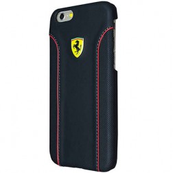 „Ferrari“ Scuderia Fiorano apvalks - melns (iPhone 6 / 6s)