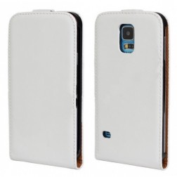 Vertikāli atvēramais futrālis - balts (Galaxy S5 / S5 Neo)