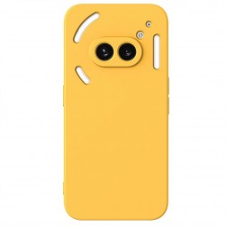 „Shell“ cieta silikona (TPU) apvalks - dzeltens (Nothing Phone 2a)