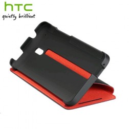 „HTC“ Double Dip atvērams maciņš - melns (One mini)