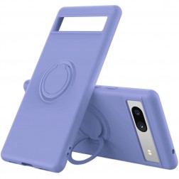 „Ring“ Kickstand (TPU) apvalks - violeta (Pixel 7A)