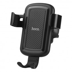 „Hoco“ automašīnas telefona turētājs (lādētājs, restēm) - melns