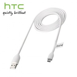 „HTC“ micro USB vads - balts (1,2 m.)