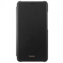 „Huawei“ Flip Cover atvērams maciņš - melns (Honor 5c / Honor 7 Lite)