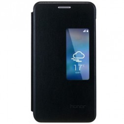 „Huawei“ Smart Flip Cover atvērams maciņš - melns (Honor 6)