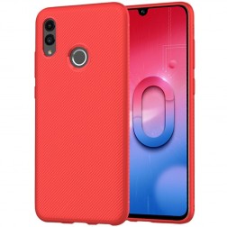 „Lenuo“ cieta silikona (TPU) apvalks - sarkans (P smart 2019 / Honor 10 Lite)
