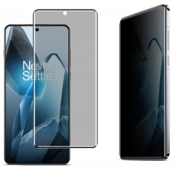 "IMAK" Tempered Glass melns ekrāna aizsargstikls - privāta (OnePlus 13)