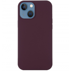 "Shell" MagSafe cieta silikona (TPU) apvalks - bordo (iPhone 15)