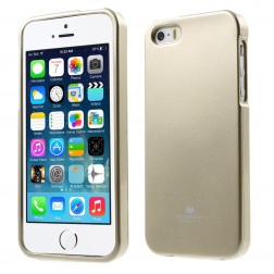 „Mercury“ apvalks - zelta (iPhone 5 / 5S / SE 2016)