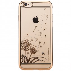 Apple iPhone 6 (6s) „JOYROOM“ Dandelion Field apvalks - zelta (iPhone 6 / 6S)