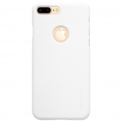 „Nillkin“ Frosted Shield apvalks - balts + ekrāna aizsargplēve (iPhone 7 Plus / 8 Plus)